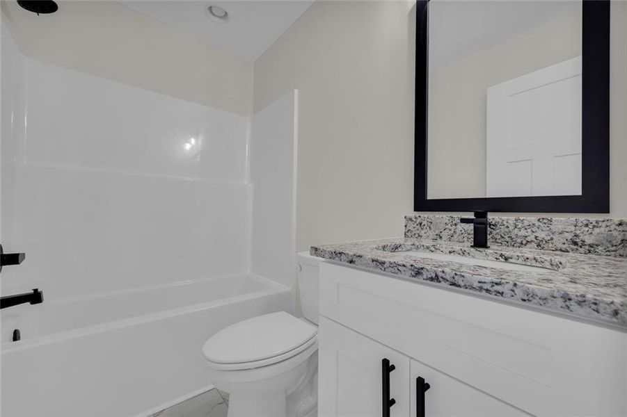 Furnished interior view inside a new home in , Toccoa (Image 14).