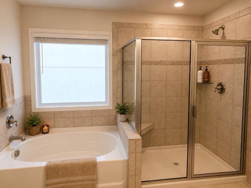 Furnished interior view inside a new home in , Cumming (Image 9).