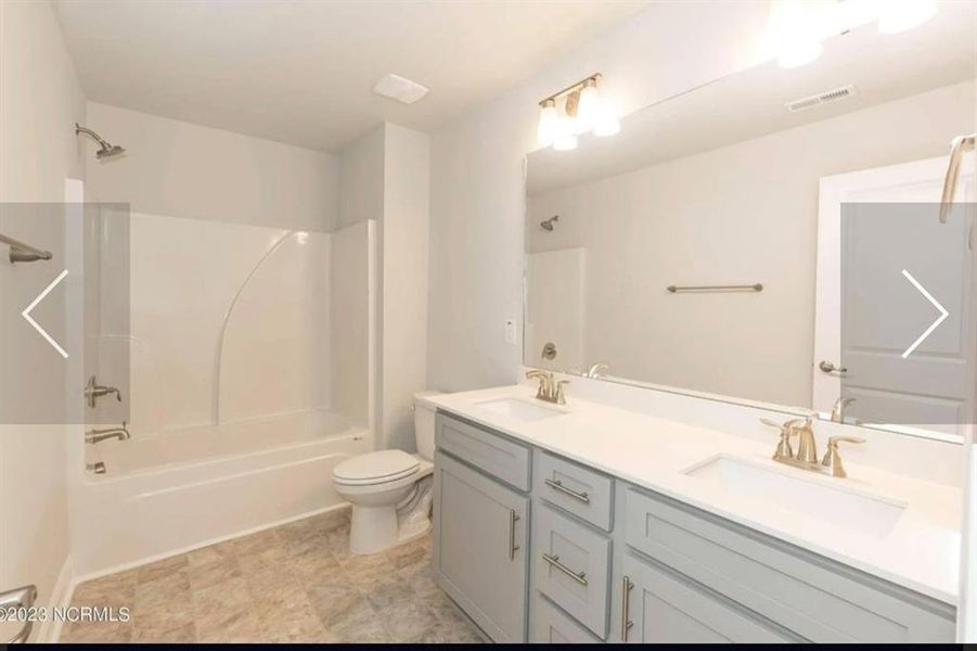 Furnished interior view inside a new home in Thunder Ridge, Dawsonville (Image 8).