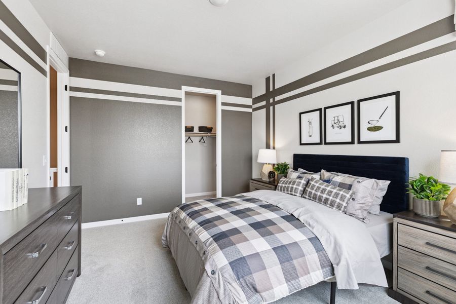 Representative furnished interior of a home built from the Silverton by Landsea Homes in Highlands Preserve, Mead (Image 68).