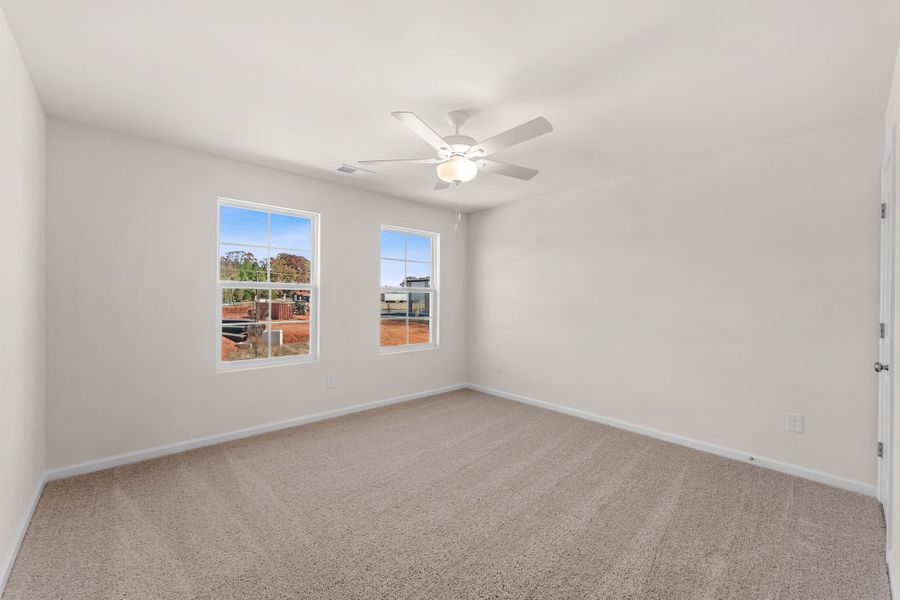 Spacious, unfurnished interior of a new home in Tucker Ridge, Pendleton (Image 23). Spacious, unfurnished interior of a new home in Tucker Ridge, Pendleton (Image 23).