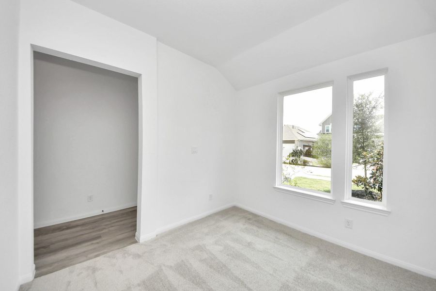 Spacious, unfurnished interior of a new home in 50' Traditional Homes at Elyson, Katy (Image 18).