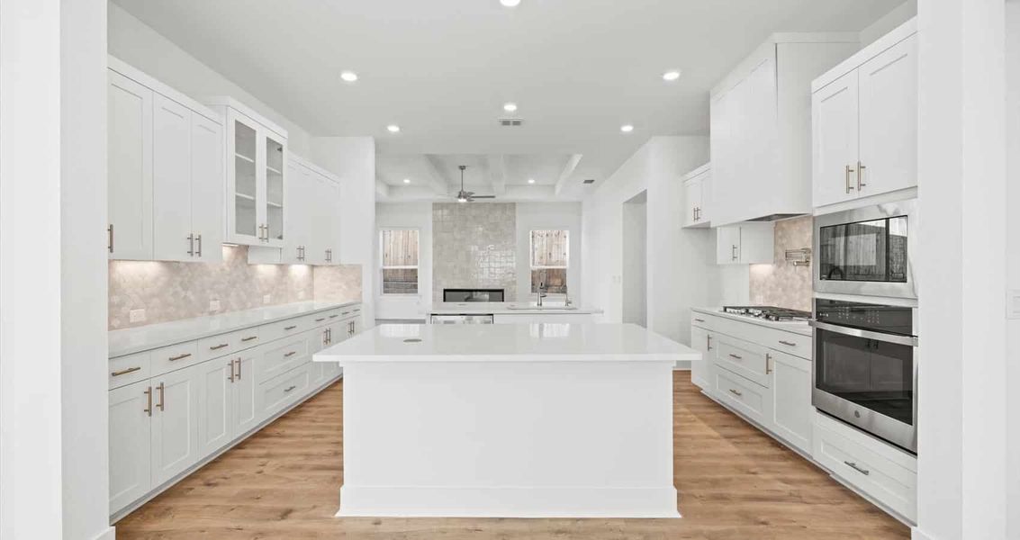 Furnished interior view inside a new home in Sunfield, Buda (Image 5).