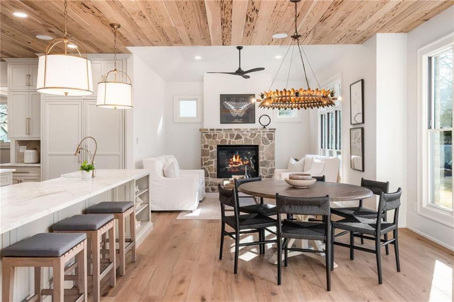 Furnished interior view inside a new home in , Alpharetta (Image 48).