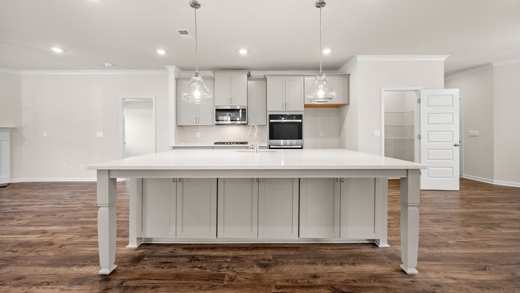 Representative furnished interior of a home built from the Marlene by D.R. Horton in The Gates at Pates Creek, Hampton (Image 6).