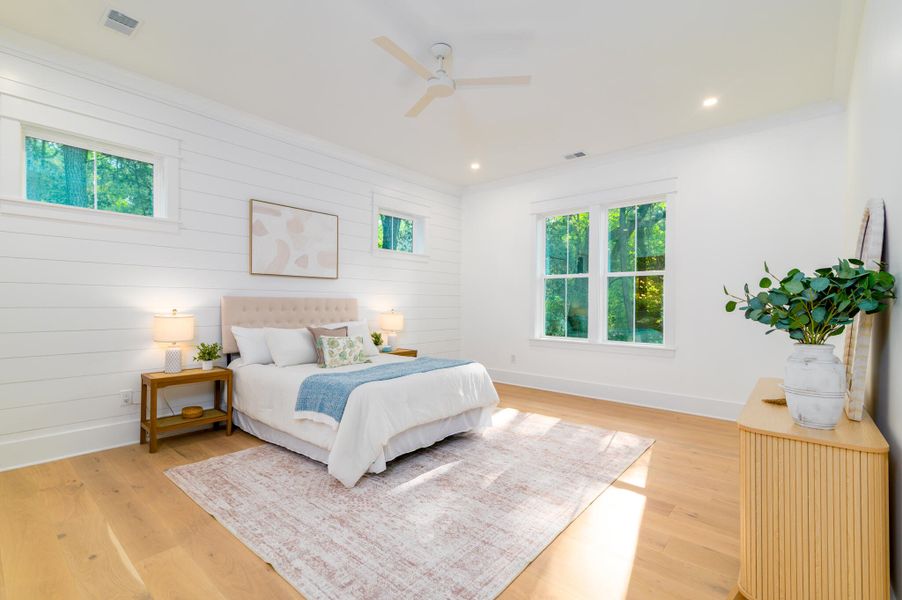 Furnished interior view inside a new home in , Hollywood (Image 11).