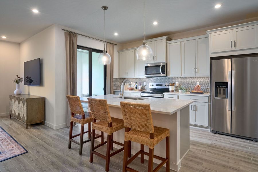 Representative furnished interior of a home built from the Ashton by Mattamy Homes in Forest – Townhomes, Greenacres (Image 3). Representative furnished interior of a home built from the Ashton by Mattamy Homes in Forest – Townhomes, Greenacres (Image 3).