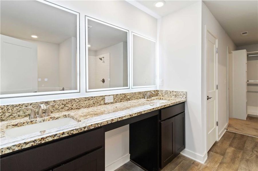 Furnished interior view inside a new home in , Covington (Image 7). Furnished interior view inside a new home in , Covington (Image 7).