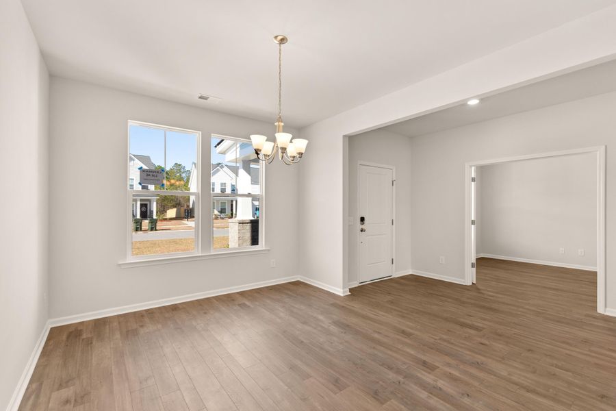 Spacious, unfurnished interior of a new home in Heron's Walk at Summers Corner: Coastal Collection, Summerville (Image 24). Spacious, unfurnished interior of a new home in Heron's Walk at Summers Corner: Coastal Collection, Summerville (Image 24).