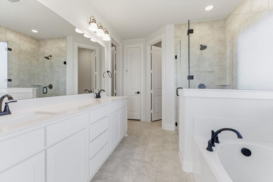 Furnished interior view inside a new home in Fannin Ranch, Leonard (Image 10).