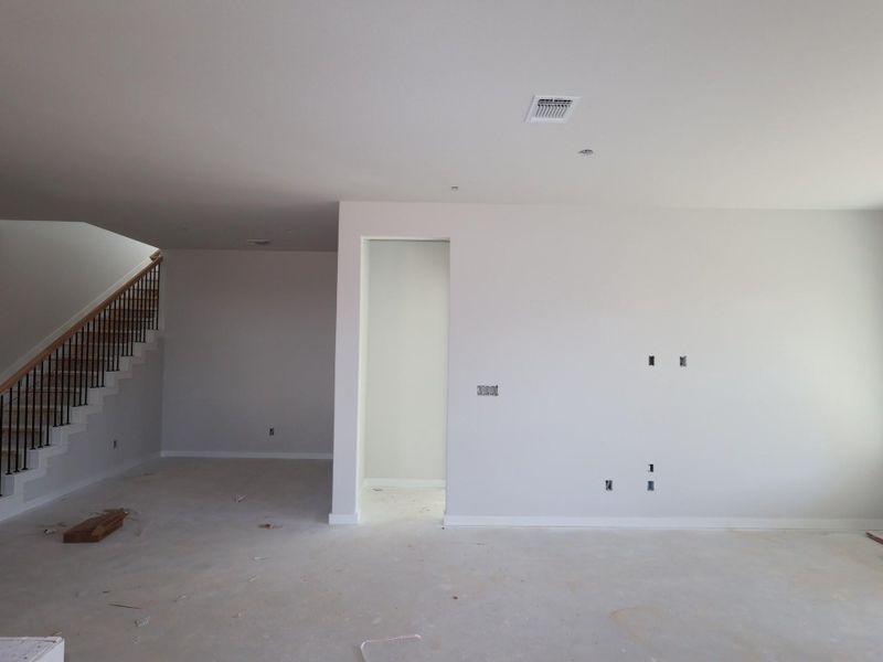 In-progress construction of a new home in Heritage, Dripping Springs, TX (Image 31).