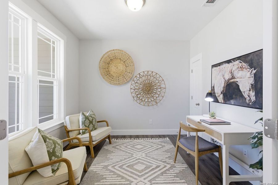 Furnished interior view inside a new home in Lonesome Dove, San Antonio (Image 9).