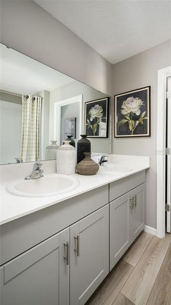 Furnished interior view inside a new home in Crosswinds, Haines City (Image 16).