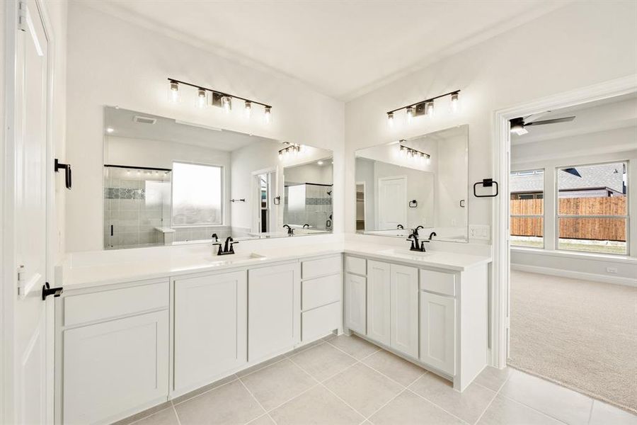Furnished interior view inside a new home in Addison Hills Classic 60s, Cedar Hill (Image 14).