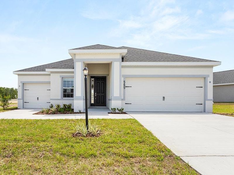 Multiple exterior elevations are available to choose from.