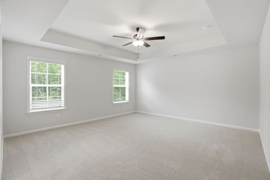Representative unfurnished interior of a home built from the Loblolly Select N by McGuinn Homes in Broadway Lake, Anderson (Image 32). Representative unfurnished interior of a home built from the Loblolly Select N by McGuinn Homes in Broadway Lake, Anderson (Image 32).