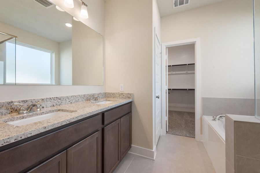 Furnished interior view inside a new home in , Brenham (Image 6).
