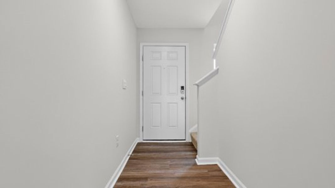 Spacious, unfurnished interior of a new home in The Townes at Belle Grove, Wendell (Image 18).