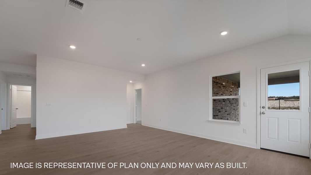 Spacious, unfurnished interior of a new home in Prairie Lakes, Buda (Image 8).