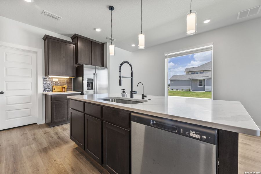 Furnished interior view inside a new home in Talley Fields, San Antonio (Image 33).