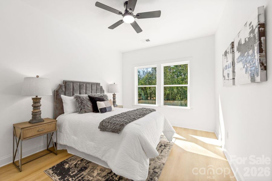 Furnished interior view inside a new home in , Charlotte (Image 6). Furnished interior view inside a new home in , Charlotte (Image 6).