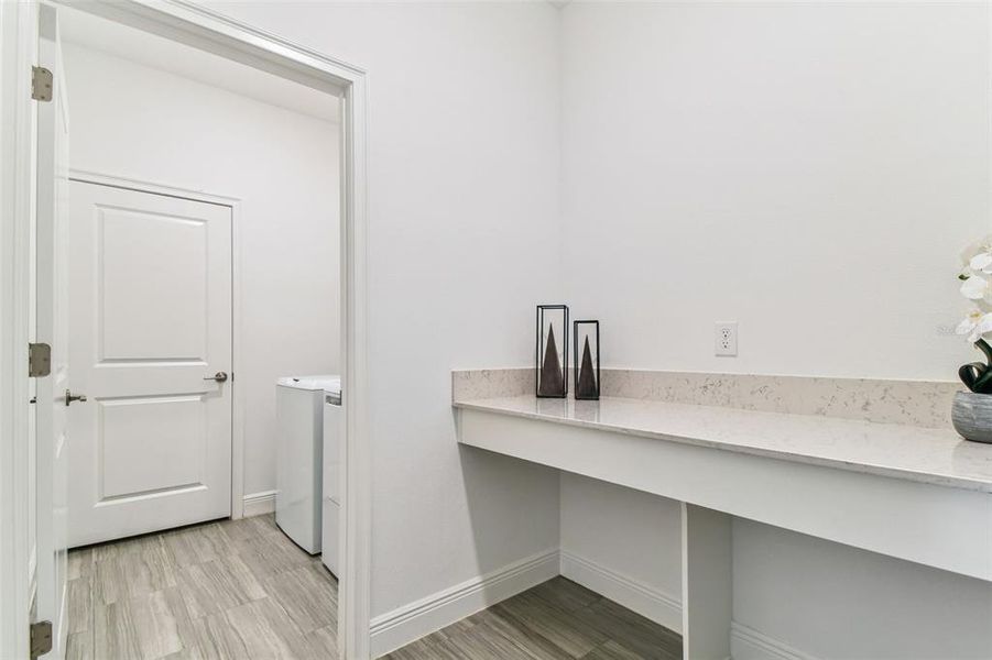 Furnished interior view inside a new home in , Land O' Lakes (Image 32).