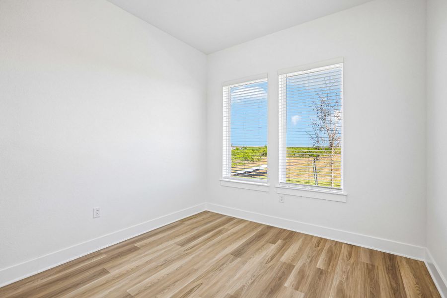Spacious, unfurnished interior of a new home in Easton Park, Austin (Image 25). Spacious, unfurnished interior of a new home in Easton Park, Austin (Image 25).