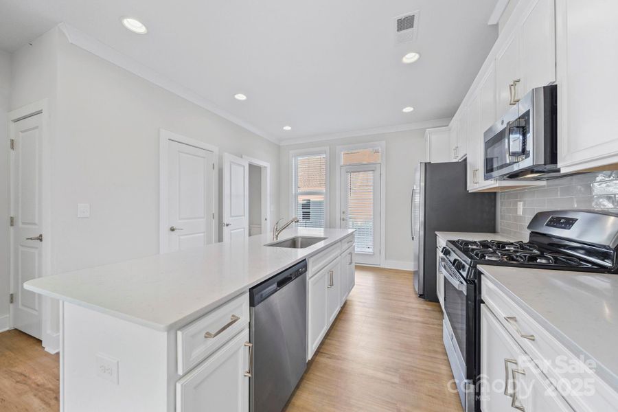 Furnished interior view inside a new home in , Huntersville (Image 11).
