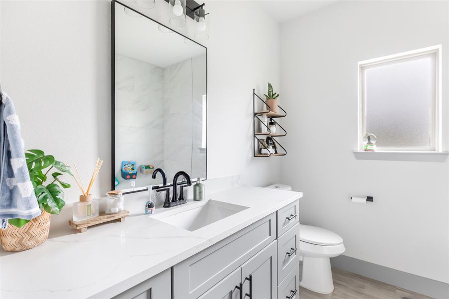 Furnished interior view inside a new home in , Roman Forest (Image 7).