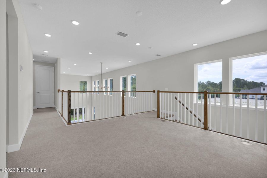 Spacious, unfurnished interior of a new home in Seabrook Village at Seabrook, Nocatee (Image 22).