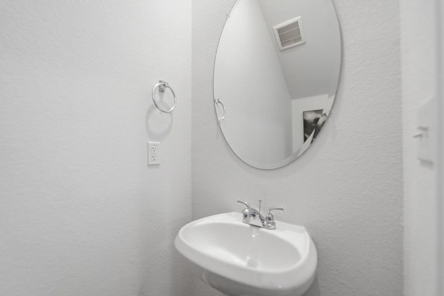 Close-up of interior finishes inside a home in Municipal Drive Townhomes, Leander (Image 18).