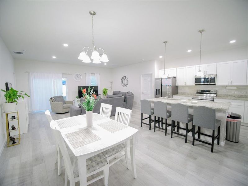 Furnished interior view inside a new home in , Ocala (Image 8). Furnished interior view inside a new home in , Ocala (Image 8).