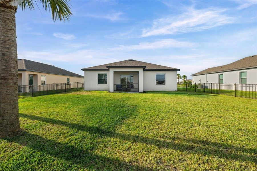 Exterior details and patio area of a home in Summerwoods, Parrish (Image 22). Exterior details and patio area of a home in Summerwoods, Parrish (Image 22).