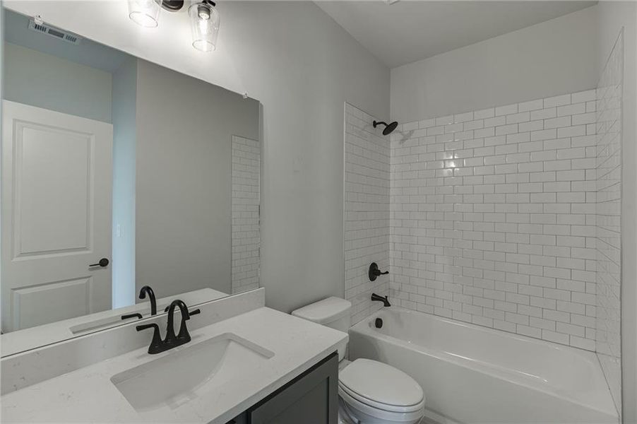 Furnished interior view inside a new home in , Buford (Image 12).