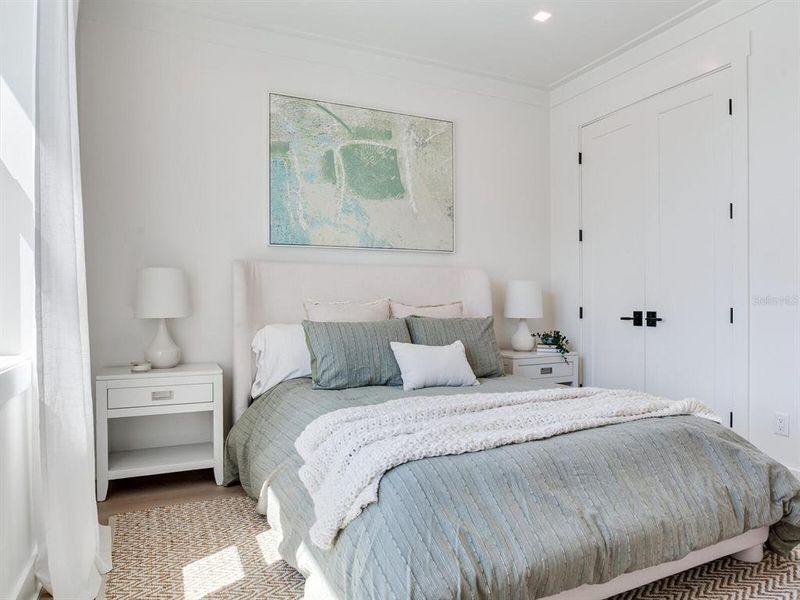 Furnished interior view inside a new home in , North Redington Beach (Image 47).