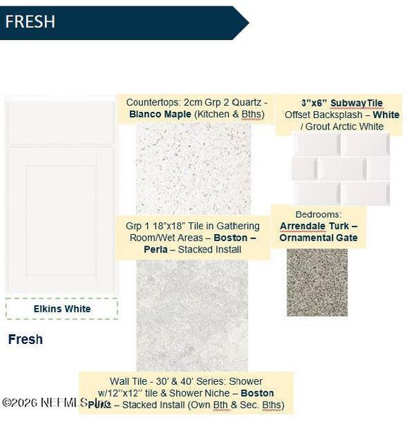 Sample of building materials used in homes in Hyland Trail, Green Cove Springs (Image 20).