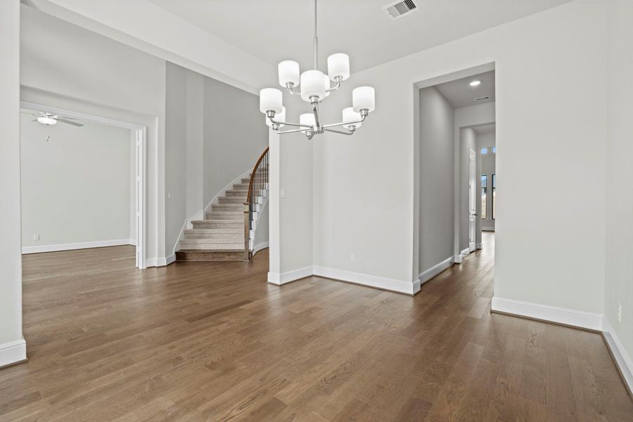 Spacious, unfurnished interior of a new home in Harvest Green, Richmond (Image 28). Spacious, unfurnished interior of a new home in Harvest Green, Richmond (Image 28).