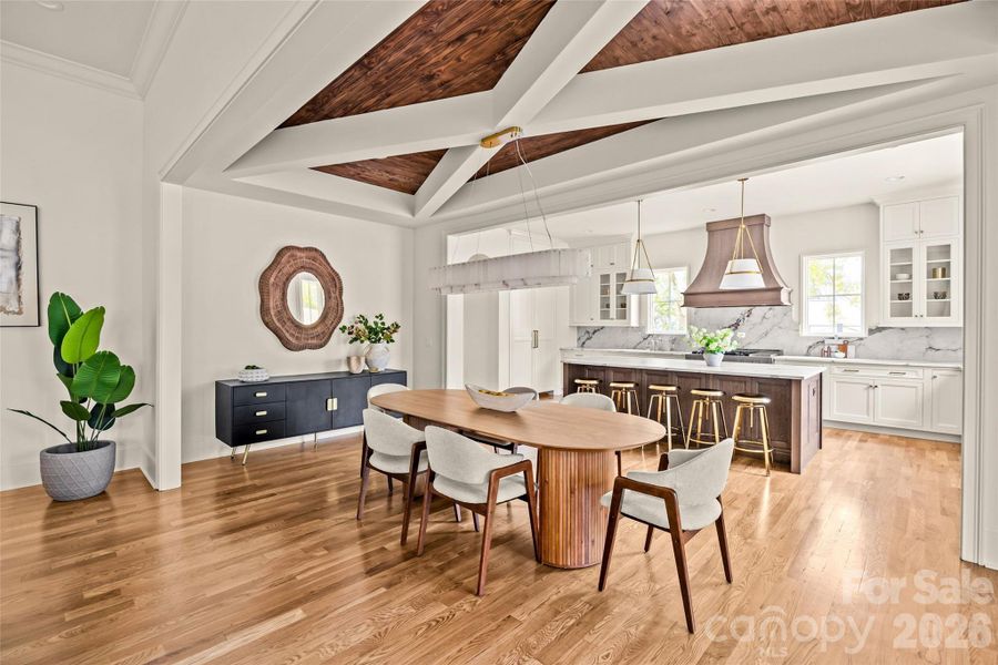Furnished interior view inside a new home in , Charlotte (Image 33).