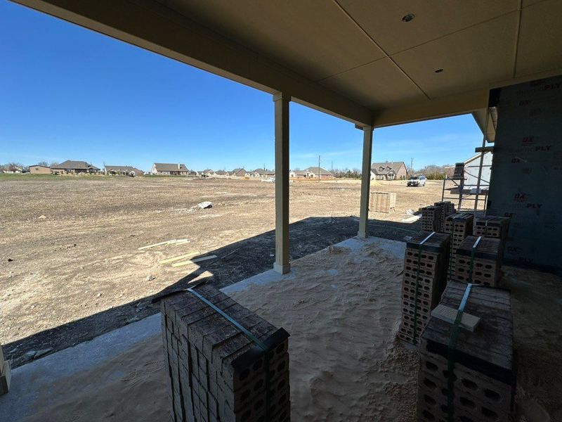 In-progress construction of a new home in Fannin Ranch, Leonard, TX (Image 15).