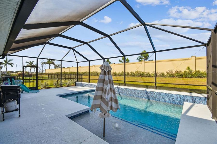 Exterior details and patio area of a home in , Parrish (Image 3). Exterior details and patio area of a home in , Parrish (Image 3).