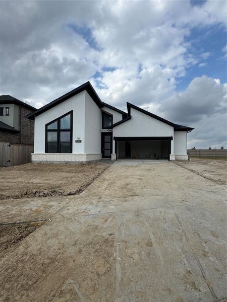 In-progress construction of a new home in Bridgeland 45', 50', 70', Cypress, TX (Image 1). In-progress construction of a new home in Bridgeland 45', 50', 70', Cypress, TX (Image 1).