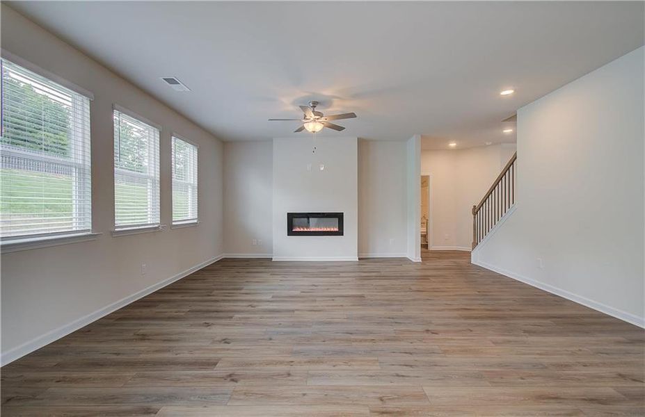 Spacious, unfurnished interior of a new home in Kingsmere Estates, Loganville (Image 42).