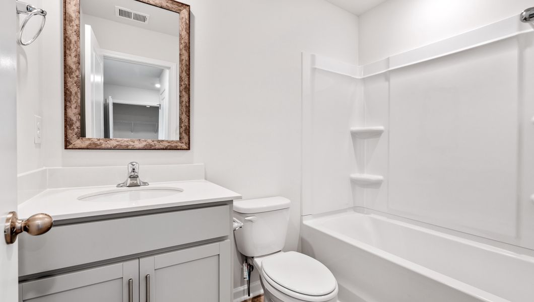 Furnished interior view inside a new home in Tanglewood Townes, Greenville (Image 12).