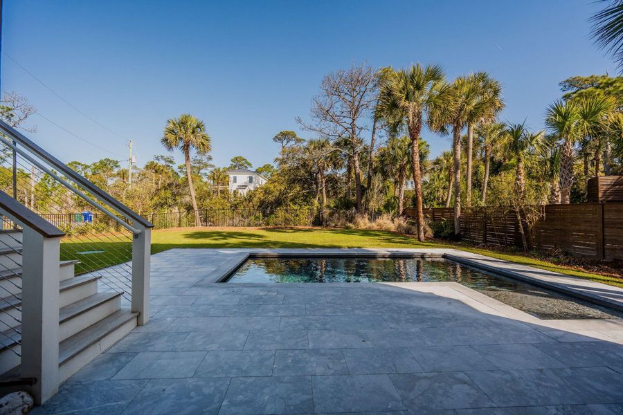 Exterior details and patio area of a home in , Folly Beach (Image 42).