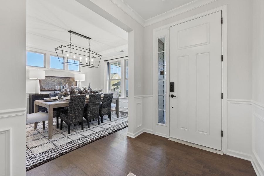 Representative furnished interior of a home built from the Waverly by Taylor Morrison in Walden, Huntersville (Image 6).