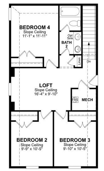 2D floor plan layout of this home in Churchill, Anna, TX (Image 5). 2D floor plan layout of this home in Churchill, Anna, TX (Image 5).