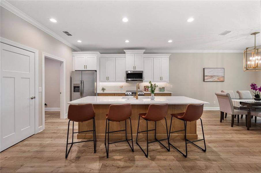 Furnished interior view inside a new home in , Mulberry (Image 12).