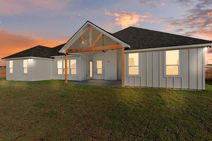 Exterior details and patio area of a home in , Robinson (Image 4). Exterior details and patio area of a home in , Robinson (Image 4).