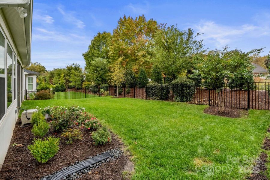 Exterior details and patio area of a home in , Huntersville (Image 3).