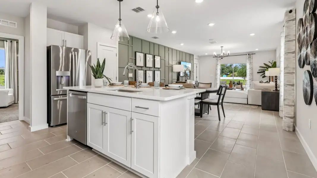 Flagler Floor Plan Kitchen